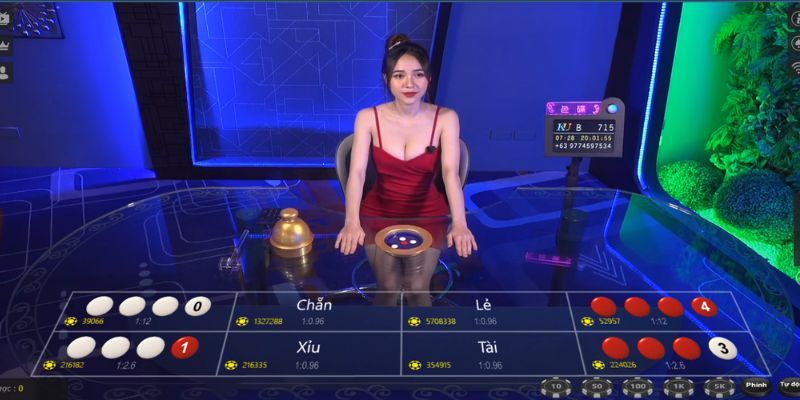 Trải nghiệm chơi xóc đĩa 88 với dealer trực tiếp